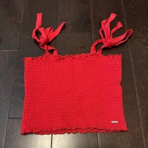 Hollister Red Tank Top